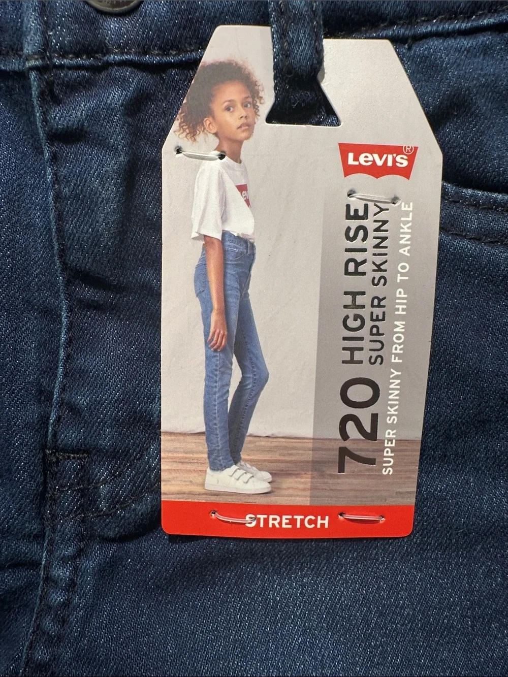 NEW Levi's 720 High Rise Super Skinny Stretch Jeans